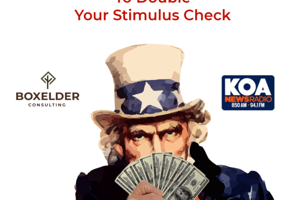 An image reading "Uncle sam wants you to double your stimulus check"