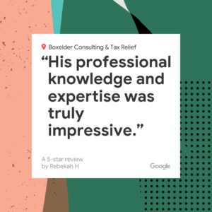 An excerpt from a Google Review, reading "His professional knowledge and expertise was truly impressive."